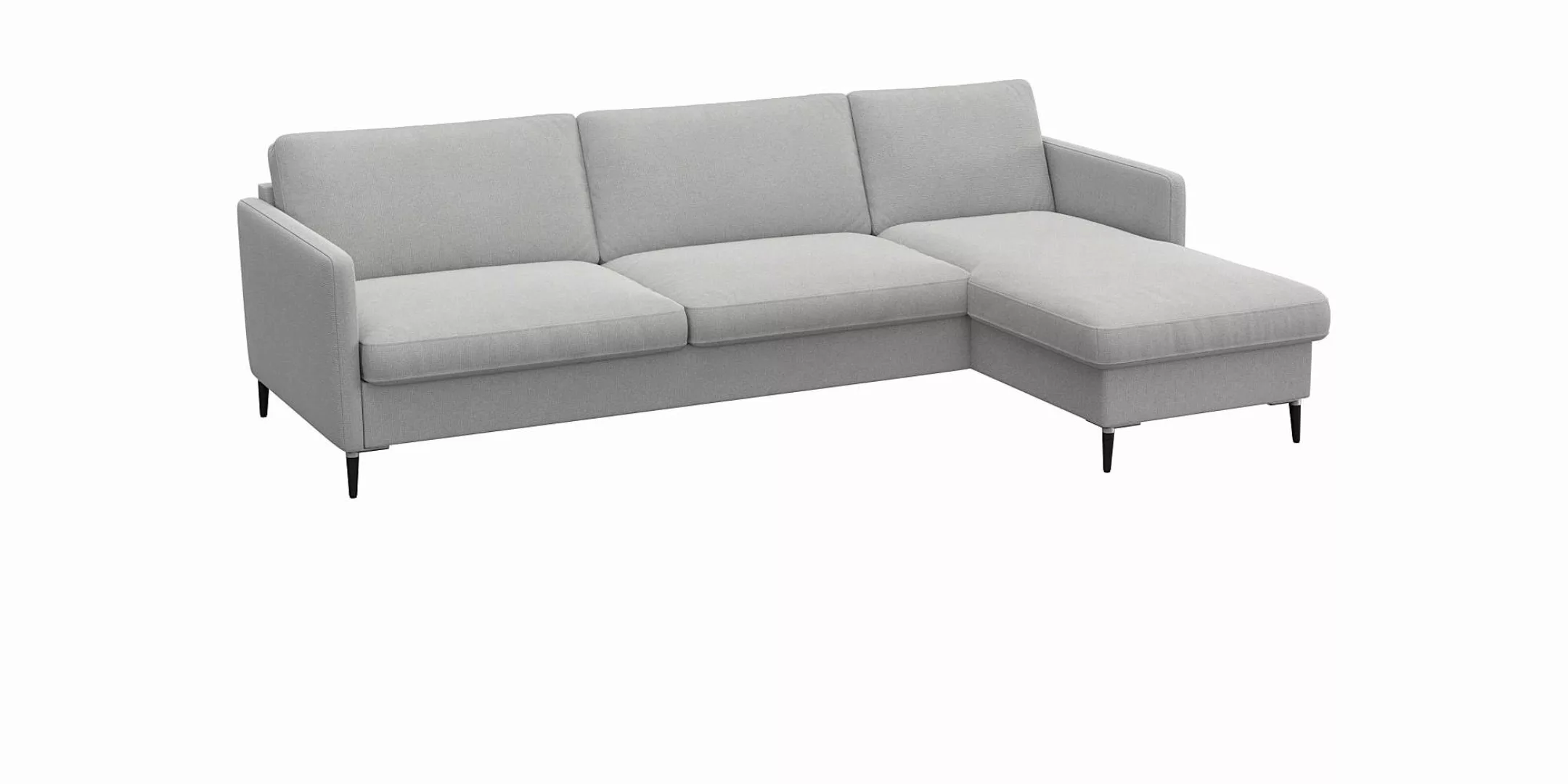 FLEXLUX Ecksofa »Fiore, super Sitzkomfort durch Kaltschaum im Sitz, L-Form« günstig online kaufen