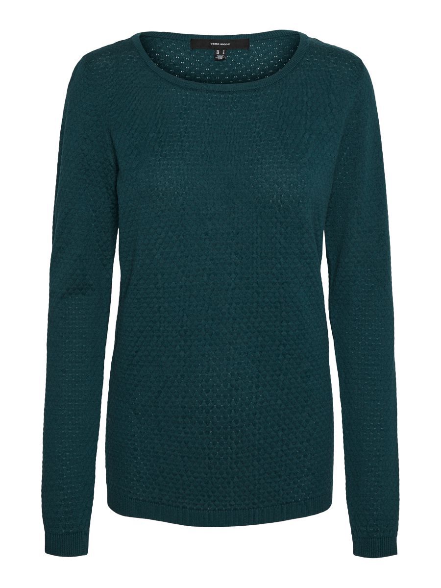 VERO MODA Strukturierter Pullover Damen Grün günstig online kaufen