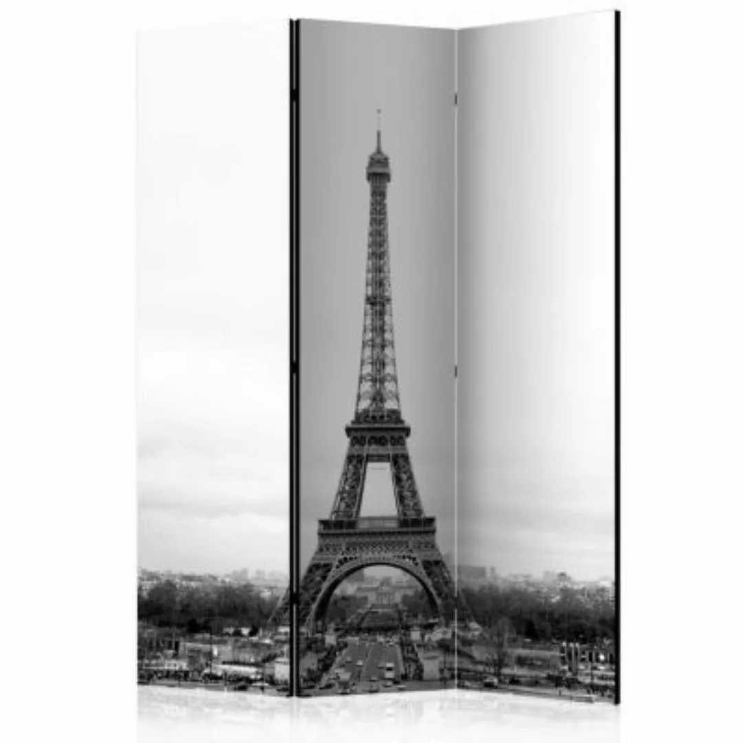 artgeist Paravent Paris: black and white photography [Room Dividers] schwar günstig online kaufen