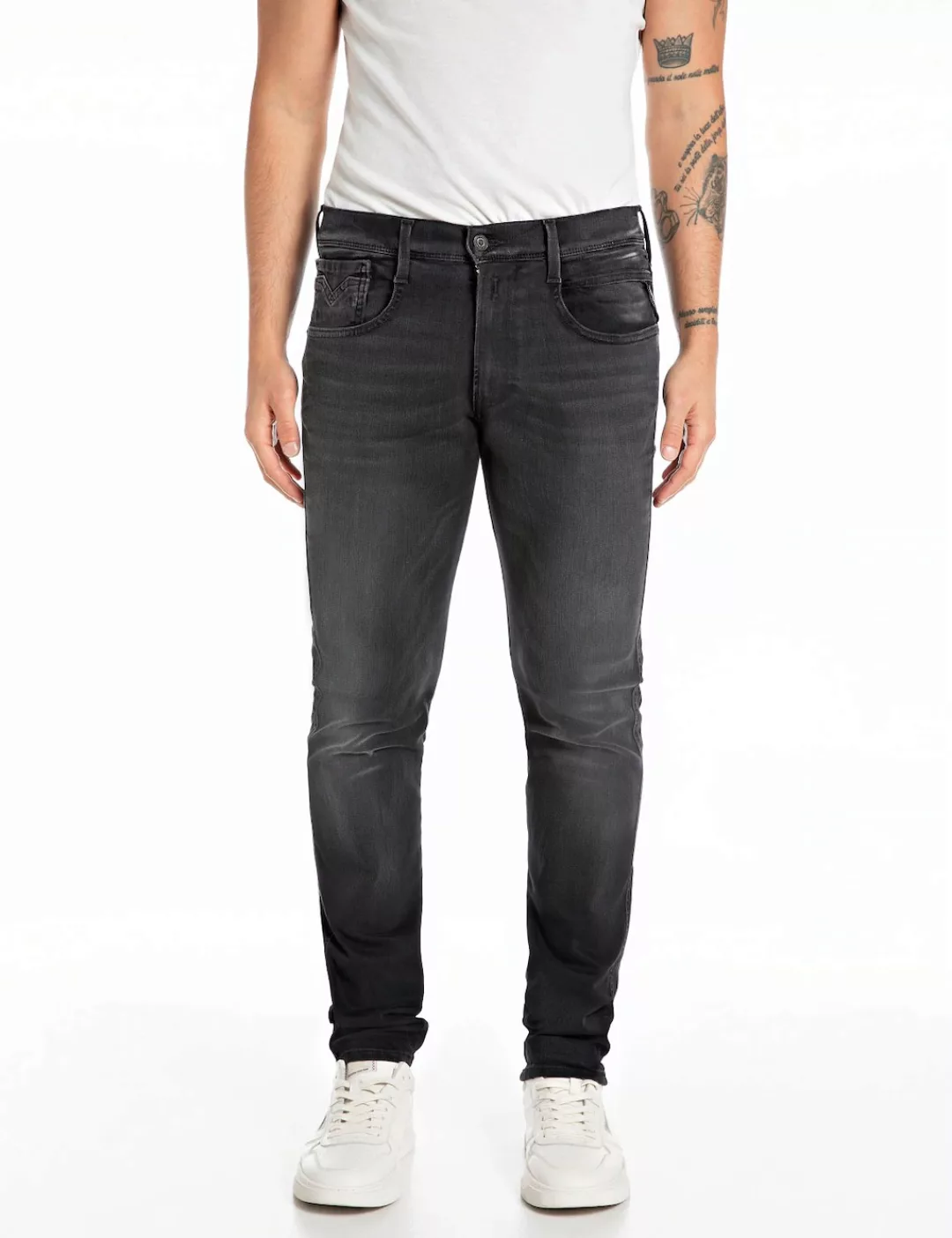 Replay Slim-fit-Jeans "Anbass" günstig online kaufen