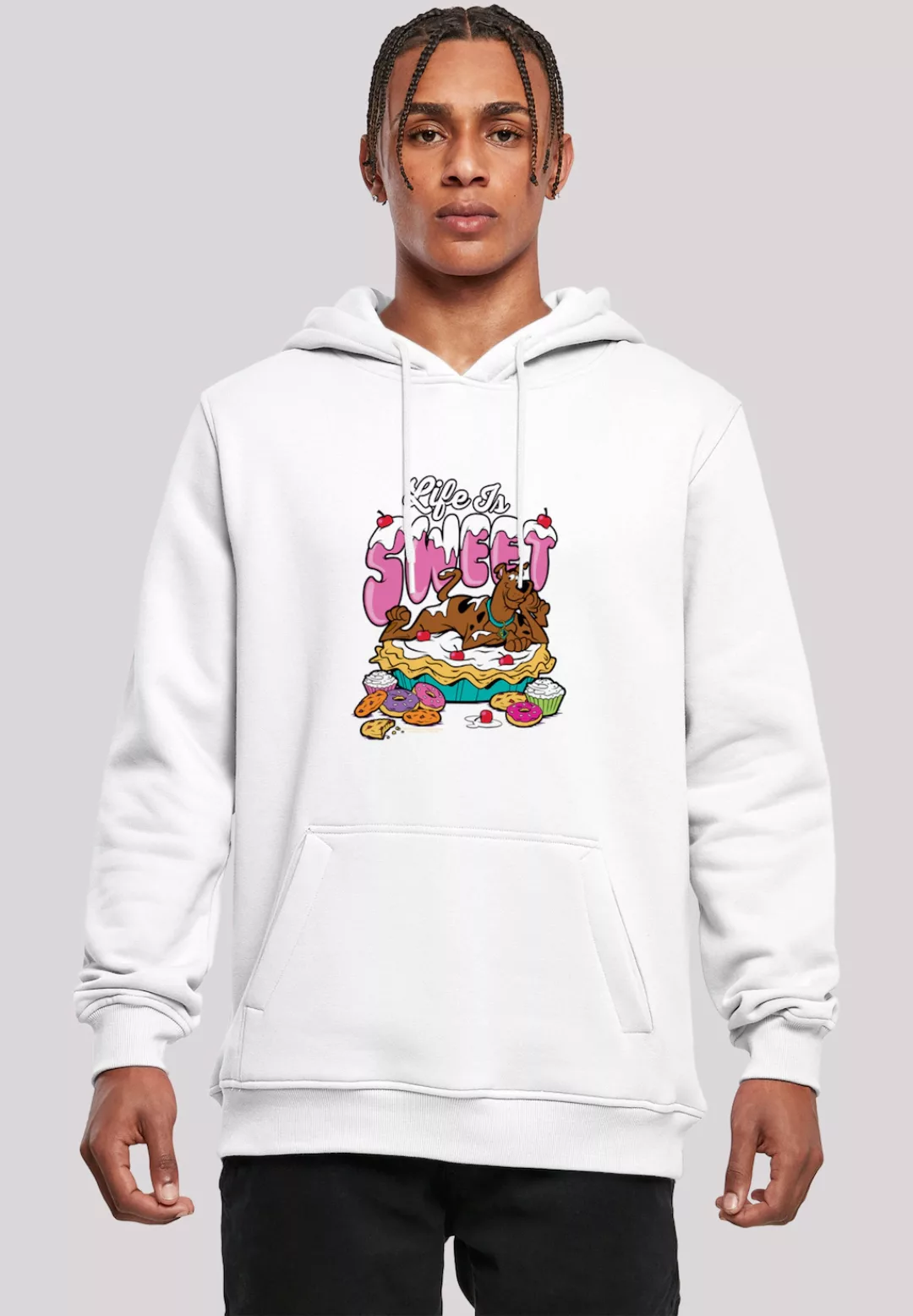 F4NT4STIC Sweatshirt "Scooby Doo Life Is Sweet", Herren,Premium Merch,Slim- günstig online kaufen