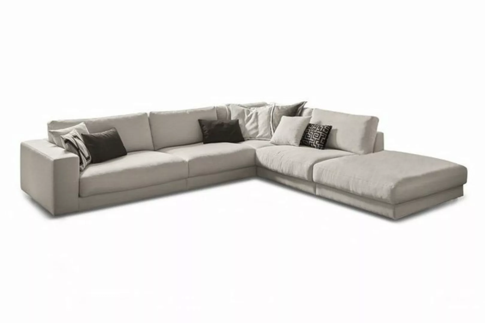 daslagerhaus living Ecksofa Ecksofa Downtown Stoff günstig online kaufen