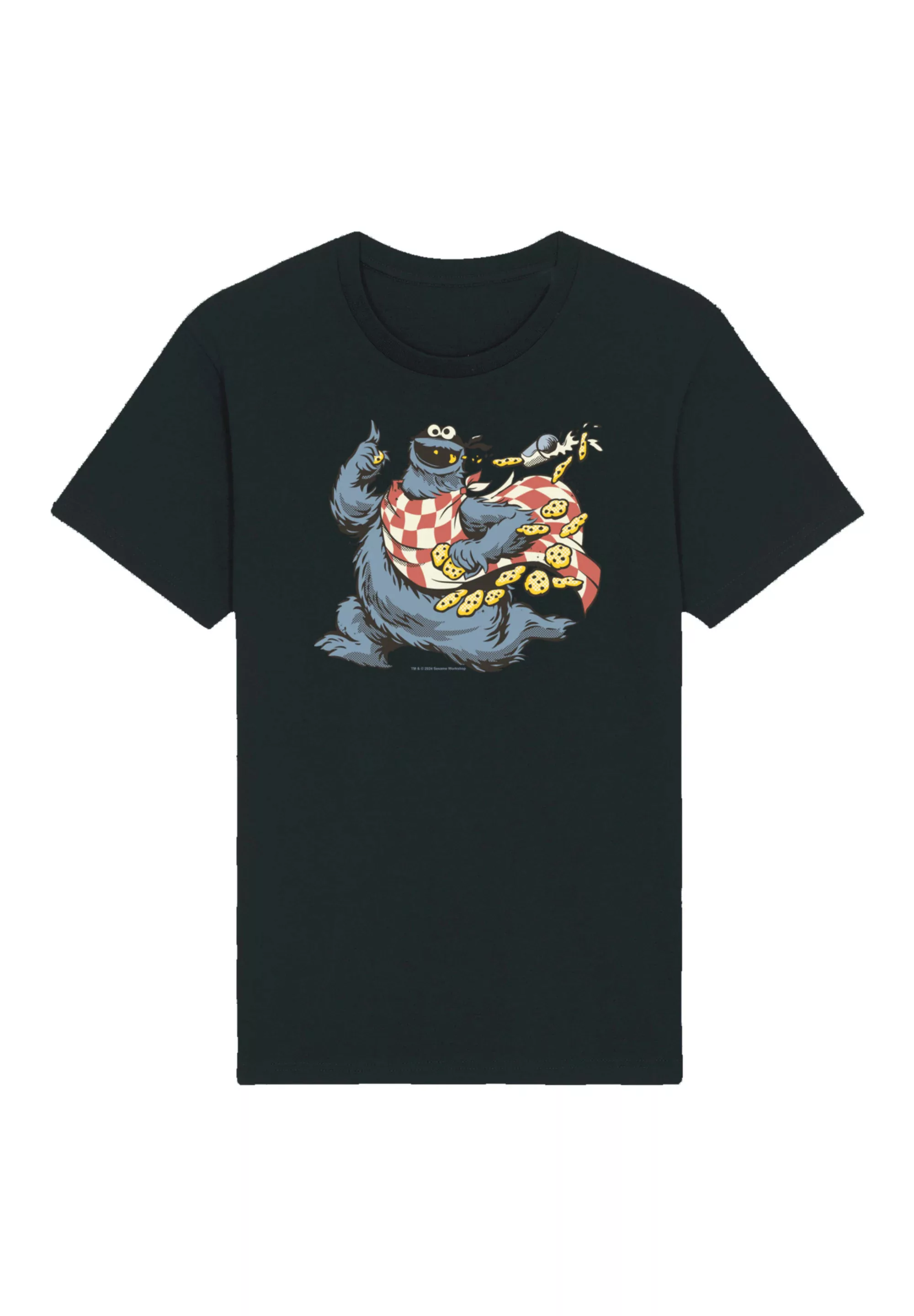 F4NT4STIC T-Shirt "Sesamstraße Cookie Monster Thief", Premium Qualität günstig online kaufen