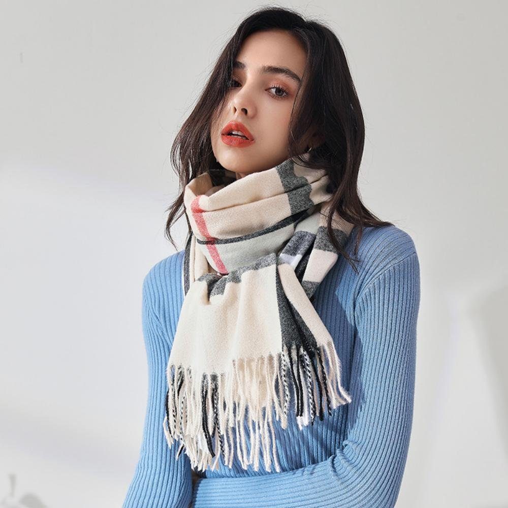 Blusmart Schal Karierter Schal für Damen, günstig online kaufen