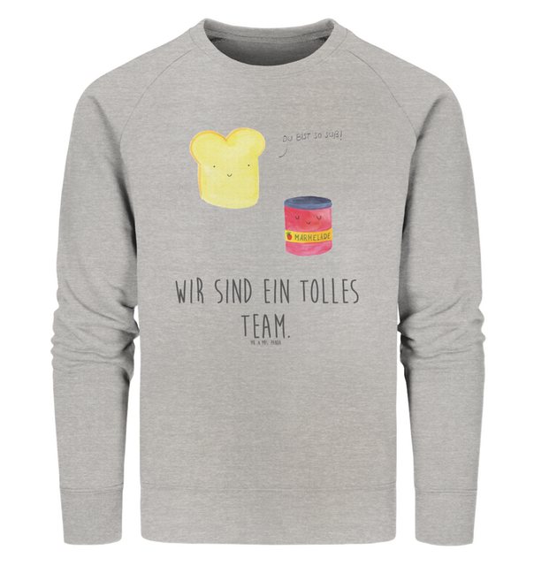 Mr. & Mrs. Panda Longpullover Größe M Toast Marmelade - Heather Grey - Gesc günstig online kaufen