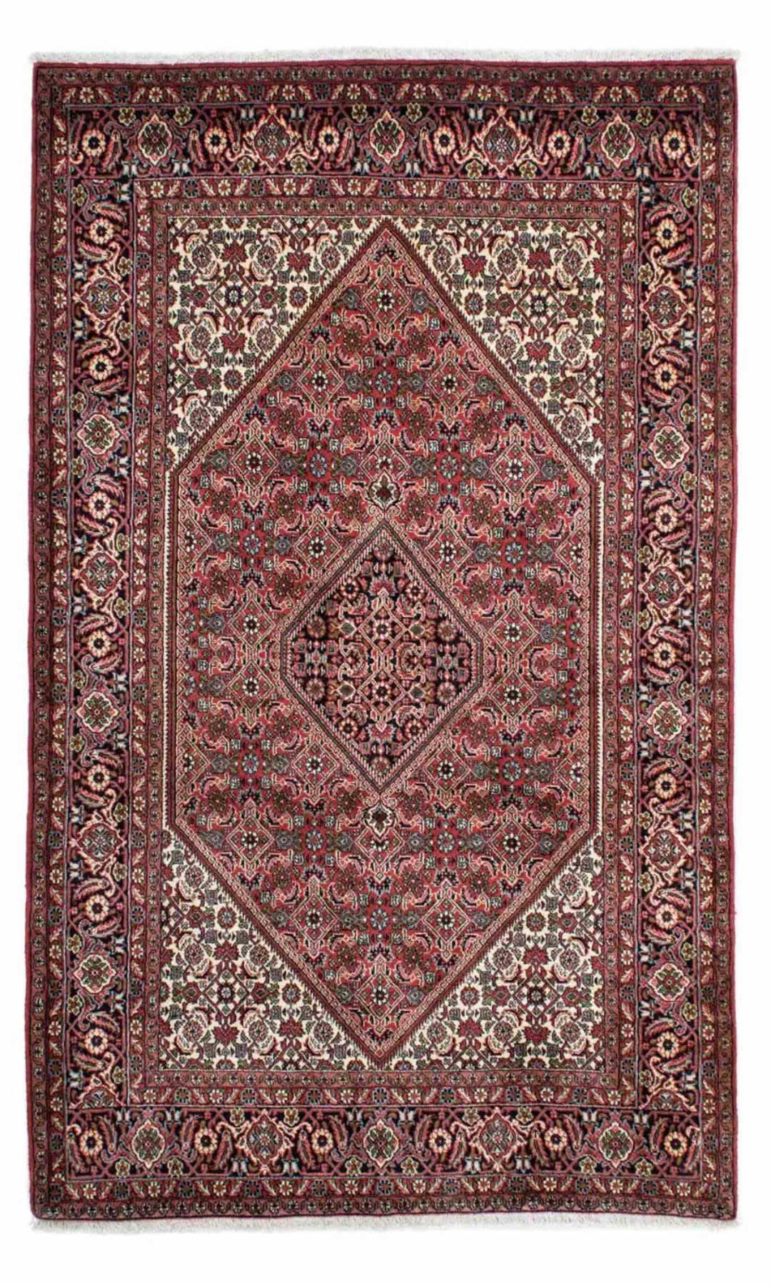 morgenland Wollteppich »Bidjar - Zanjan Medaillon Blu scuro 222 x 136 cm«, günstig online kaufen