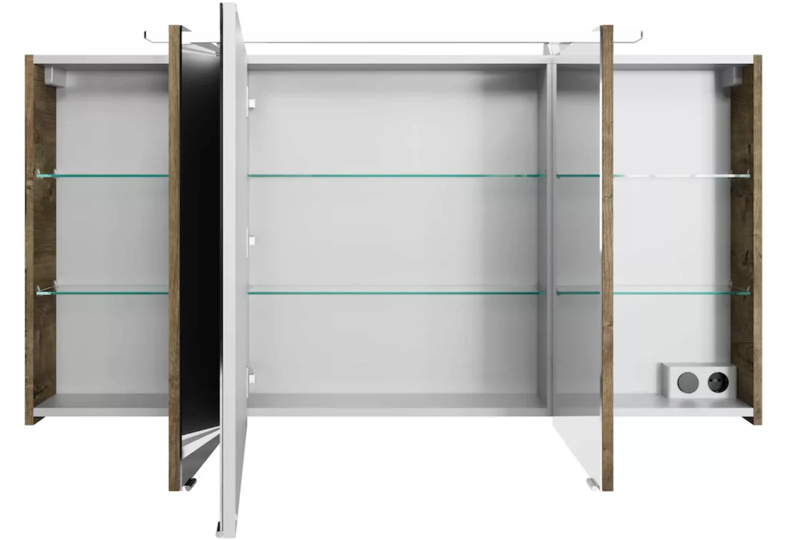 Saphir Badezimmerspiegelschrank "Serie 4010 Badezimmer-Spiegelschrank inkl. günstig online kaufen