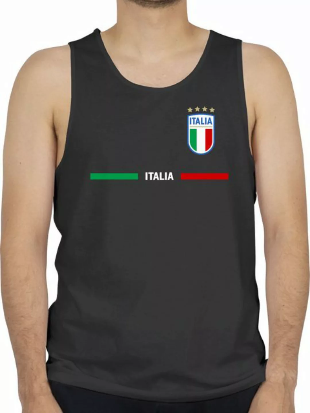Shirtracer Tanktop Italien Trikot Wappen, Italia mit Stolz, Italienisches F günstig online kaufen