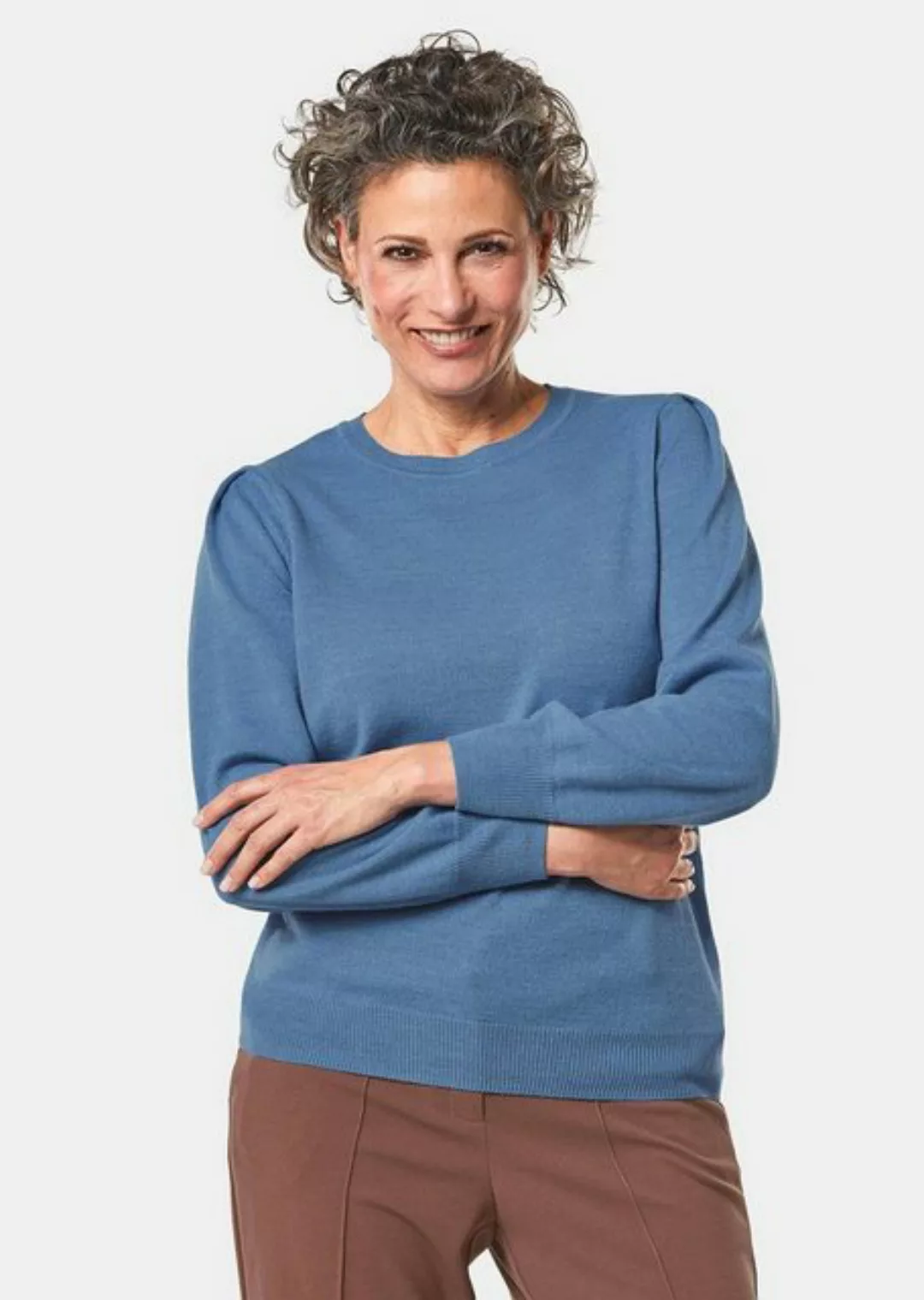 GOLDNER Strickpullover Kurzgröße: günstig online kaufen