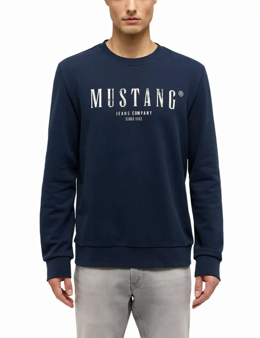 MUSTANG Sweatshirt CLIO mit Logo-Print günstig online kaufen