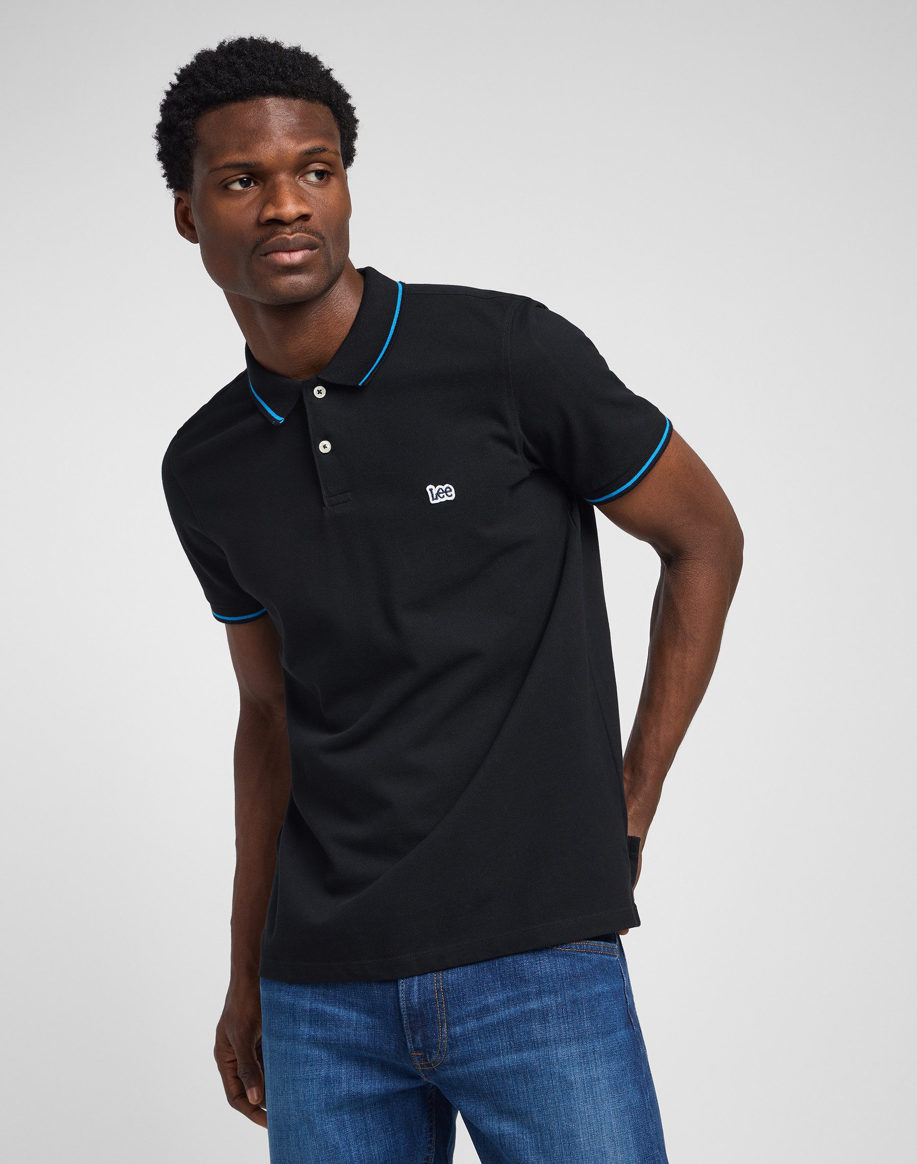 Lee® Poloshirt Piqué- Qualität günstig online kaufen