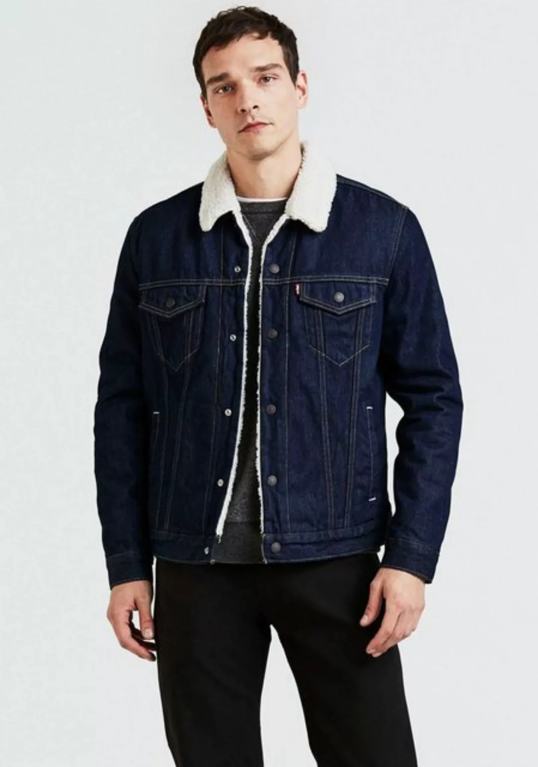 Levi's® Kurzjacke SHERPA mit Sherpa Fütterung günstig online kaufen