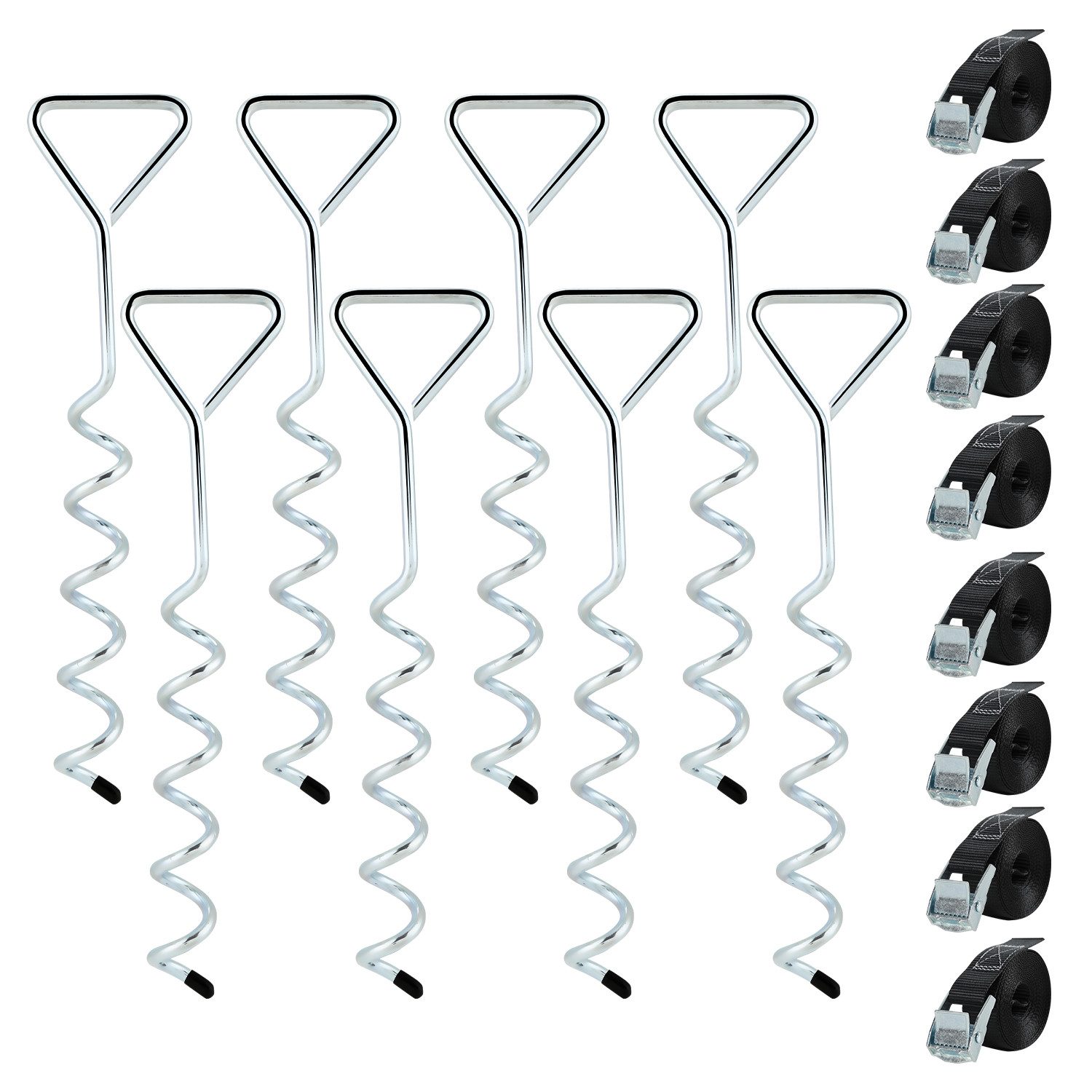Clanmacy Bodenanker Bodenanker 8er Set Trampolin günstig online kaufen