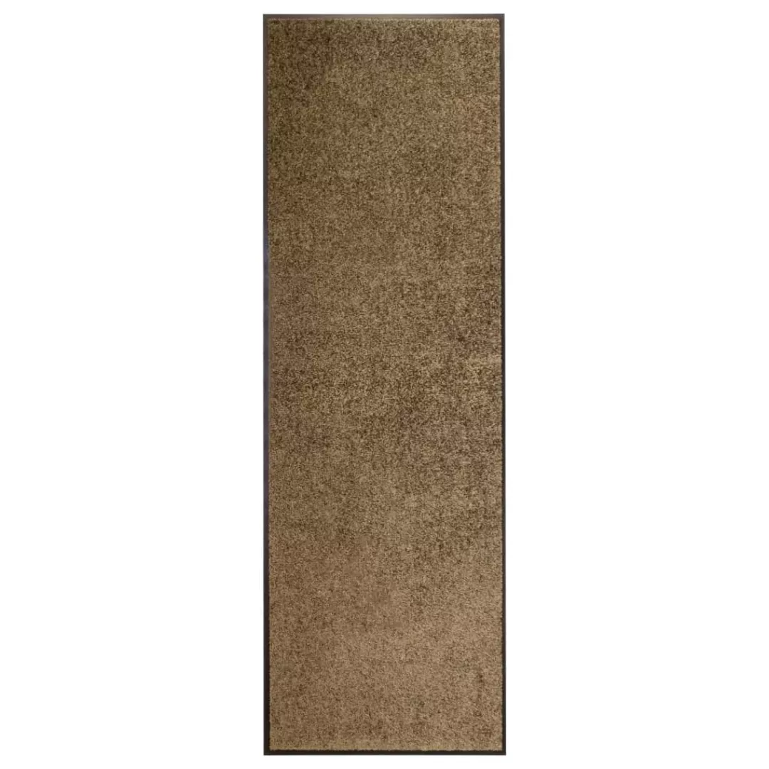 Fußmatte Waschbar Braun 60x180 Cm günstig online kaufen