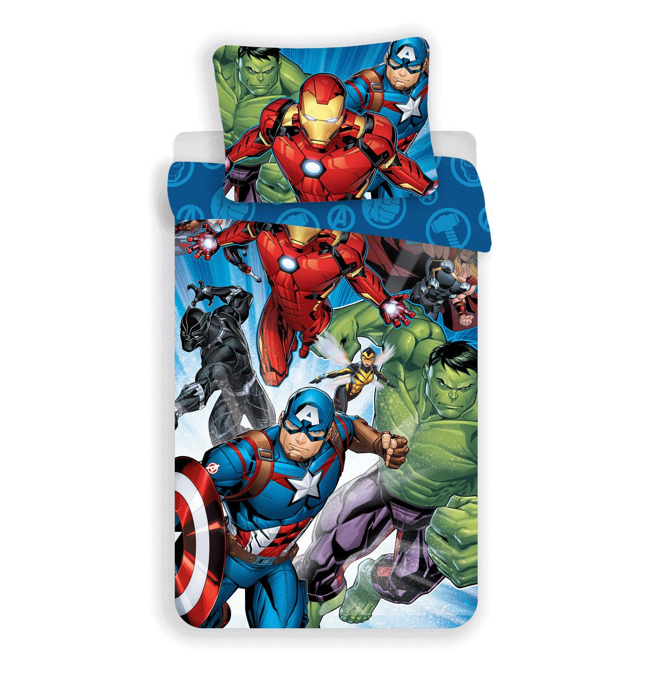 MARVEL Jugendbettwäsche Avengers, Renforcé, 2 teilig günstig online kaufen