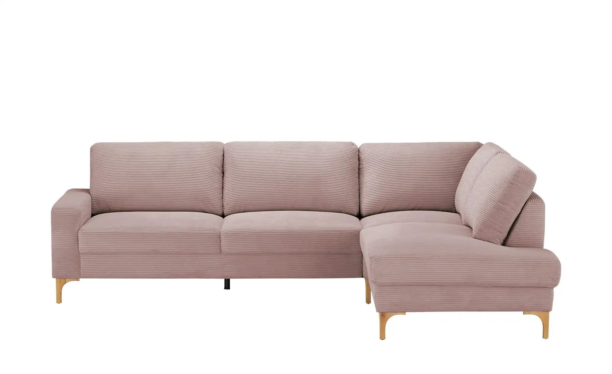 Gray & Jones Cord-Sofa  Capa ¦ rosa/pink ¦ Maße (cm): B: 276 H: 86 T: 200 P günstig online kaufen