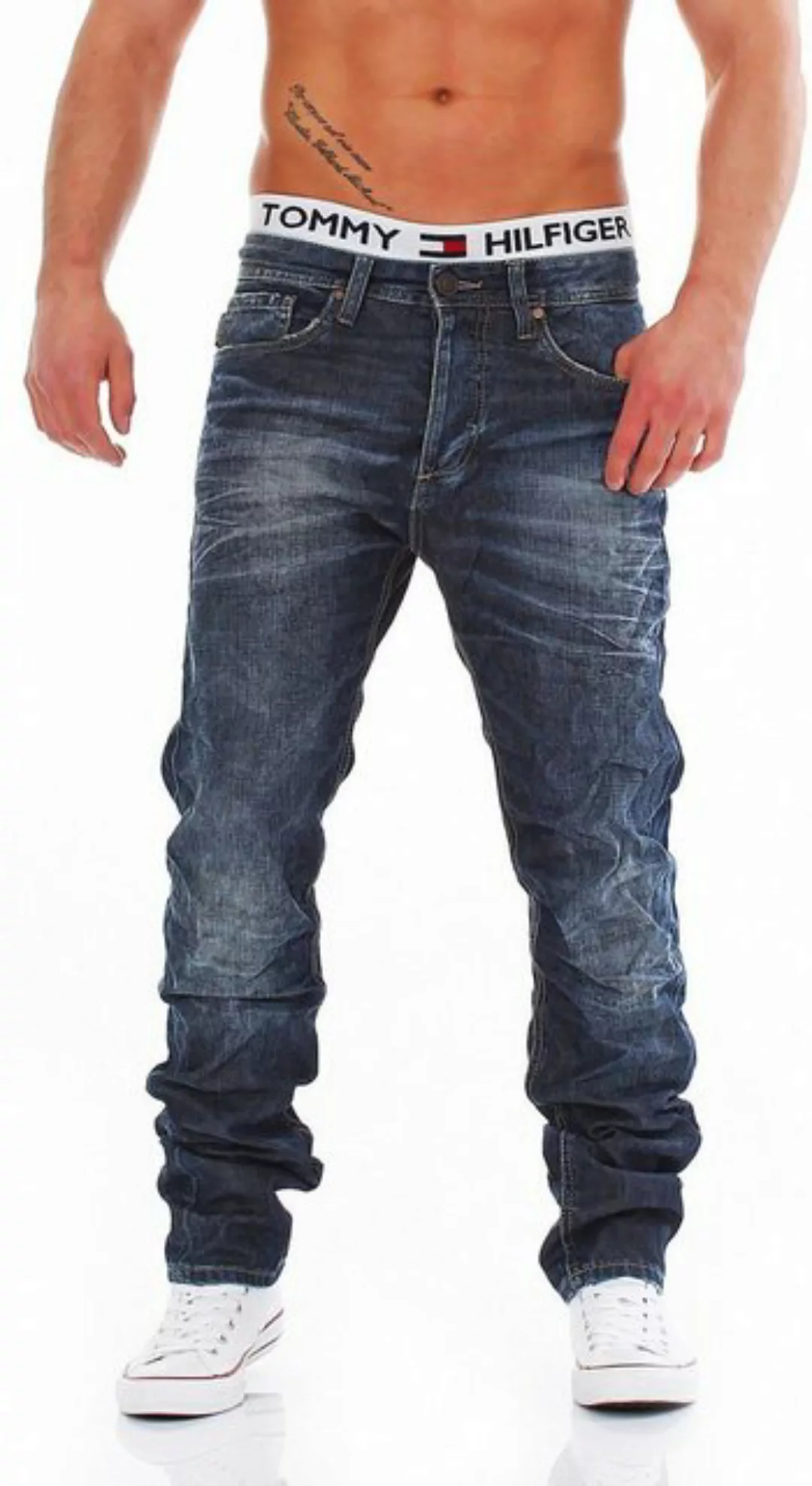 Jack & Jones Regular-fit-Jeans JACK & JONES NICK ORIGINAL AT611 - Regular - günstig online kaufen