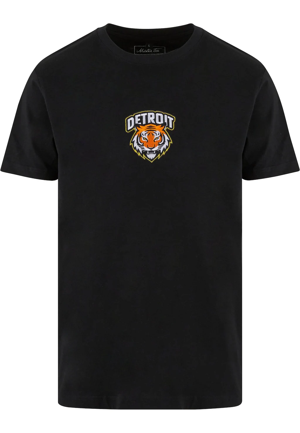 MisterTee T-Shirt "MisterTee Detroit Tiger Head Patch Tee" günstig online kaufen