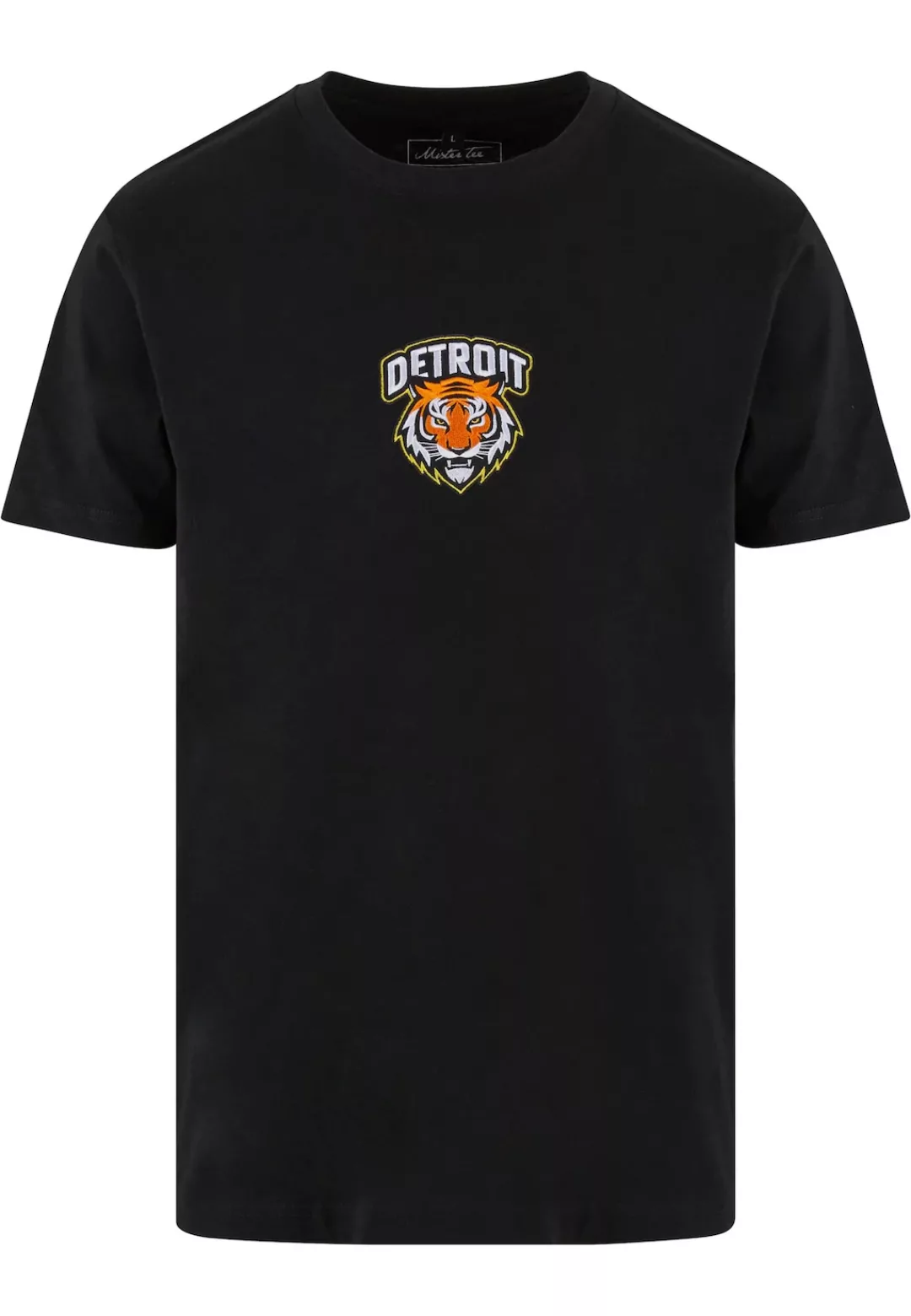 MisterTee T-Shirt "MisterTee Detroit Tiger Head Patch Tee" günstig online kaufen