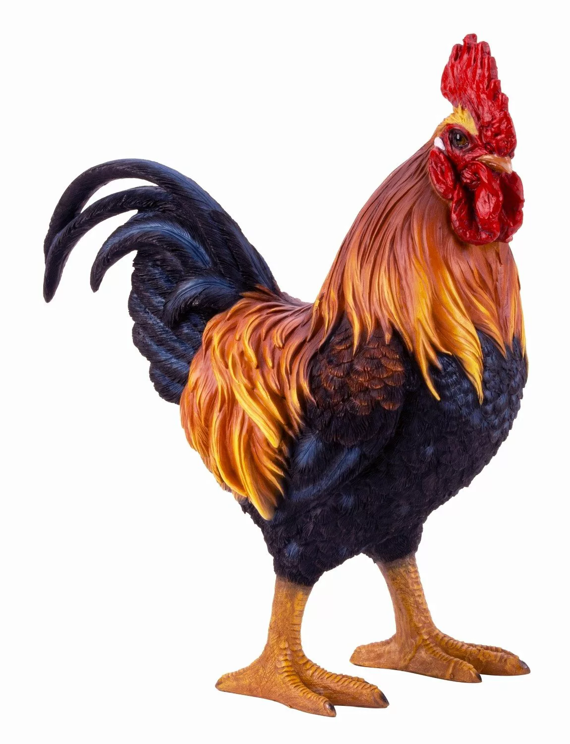 MF Gartenfigur Dekofigur Hahn Morgenglanz Bunt günstig online kaufen
