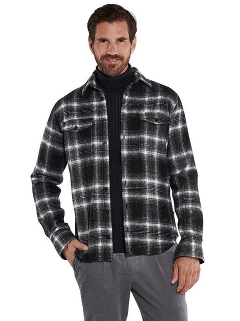 ENGBERS GERMANY Langarmhemd Overshirt aus softer Flanell-Warenqualität günstig online kaufen