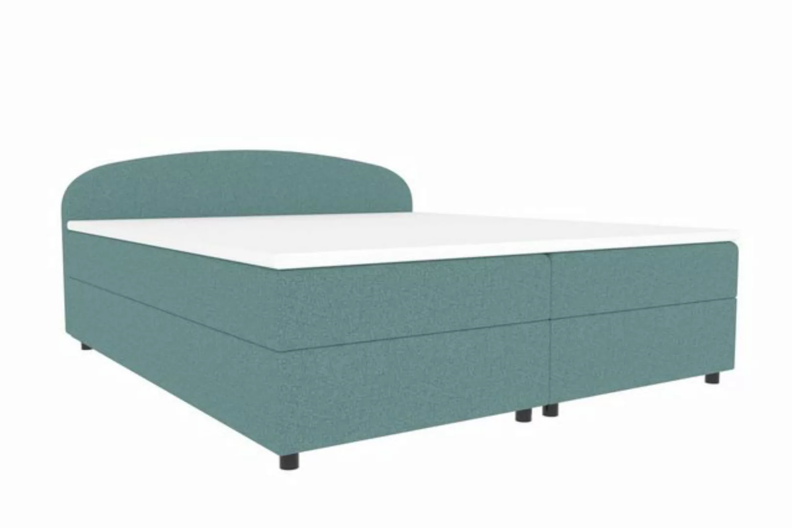 Stylefy Boxspringbett Ashton (Schlafzimmerbett, Bett), Topper günstig online kaufen