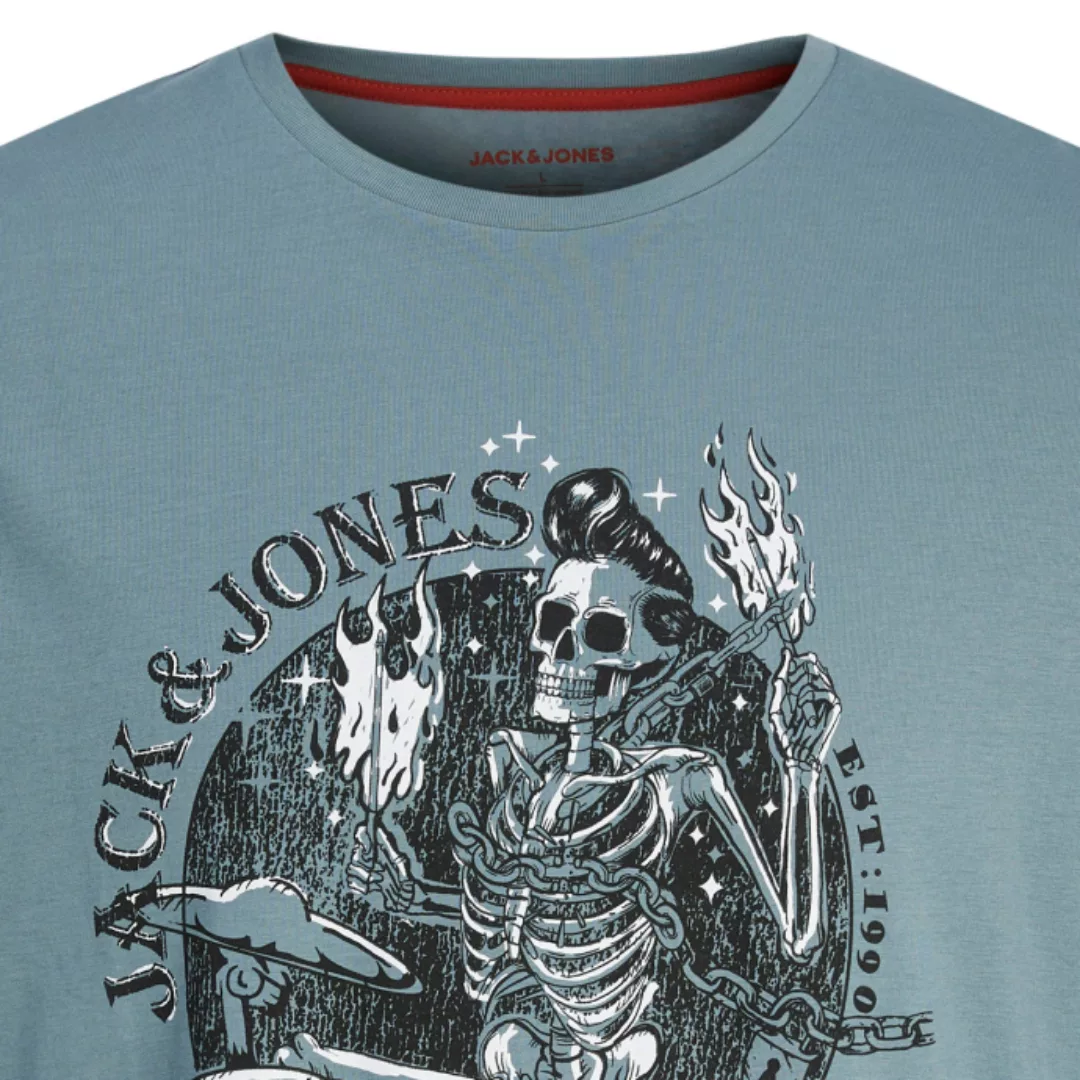 Jack&Jones T-Shirt mit Skull-Print günstig online kaufen