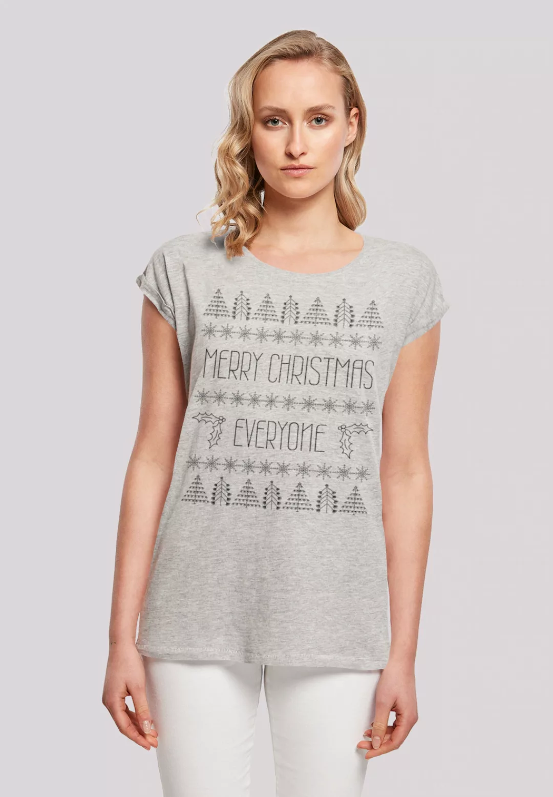 F4NT4STIC T-Shirt "Merry Christmas Everyone Weihnachten", Print günstig online kaufen