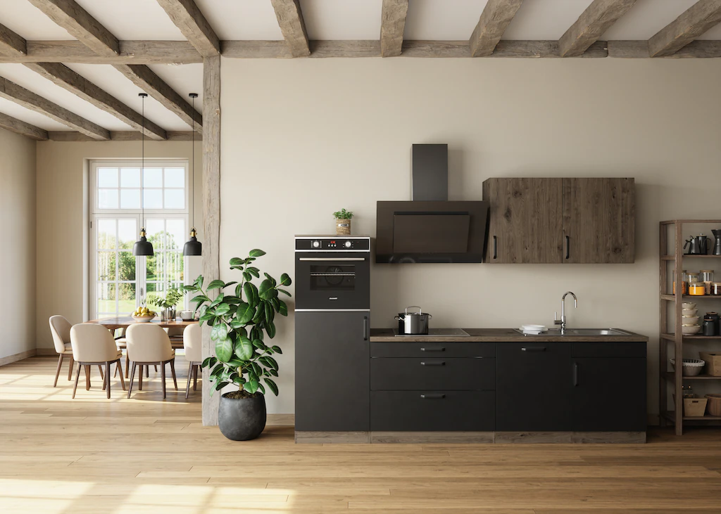 wiho Küchen Küchenzeile "Elba", wahlweise mit Hanseatic E-Geräten, Breite 2 günstig online kaufen