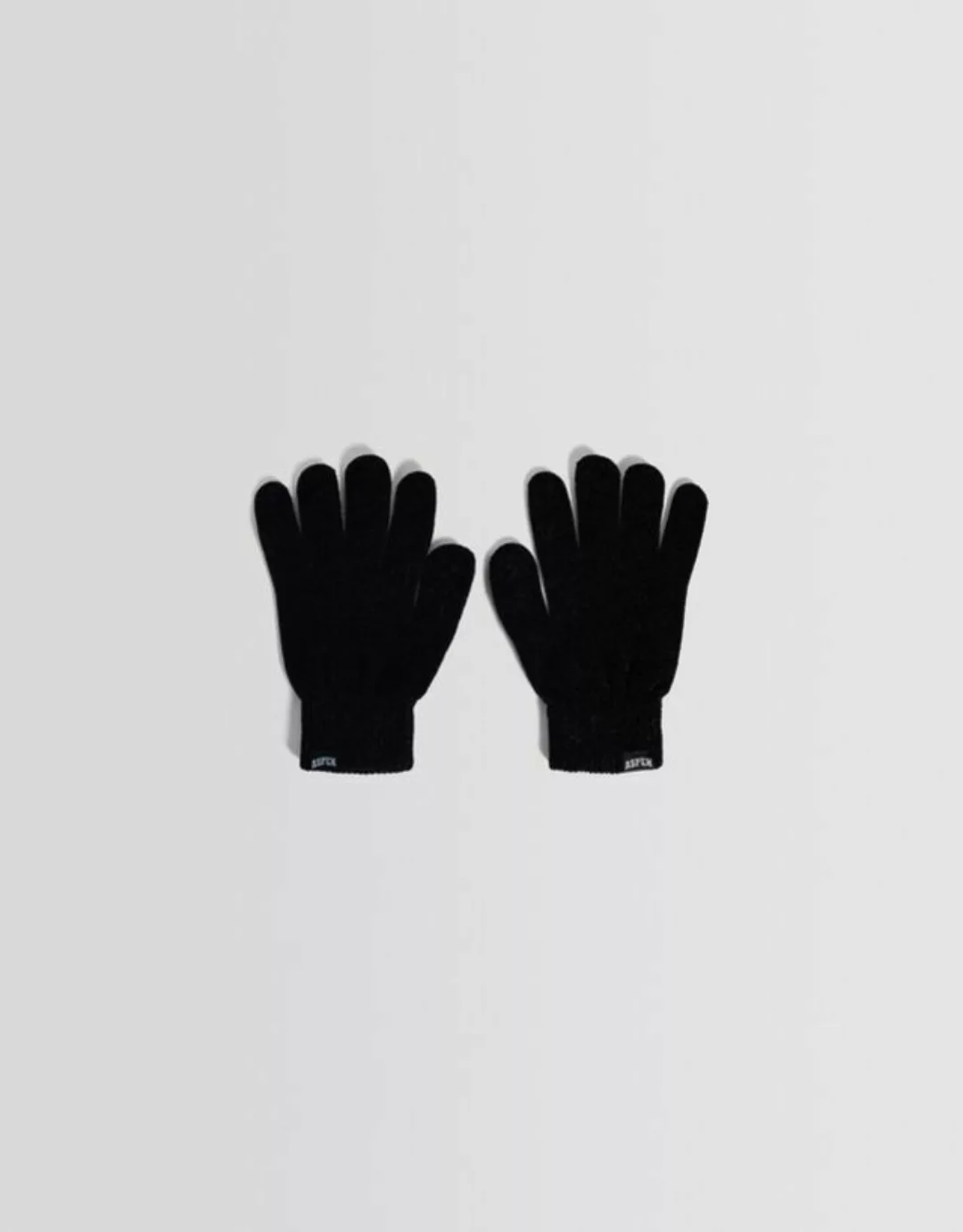 Bershka Handschuhe Aus Chenille Damen Schwarz günstig online kaufen