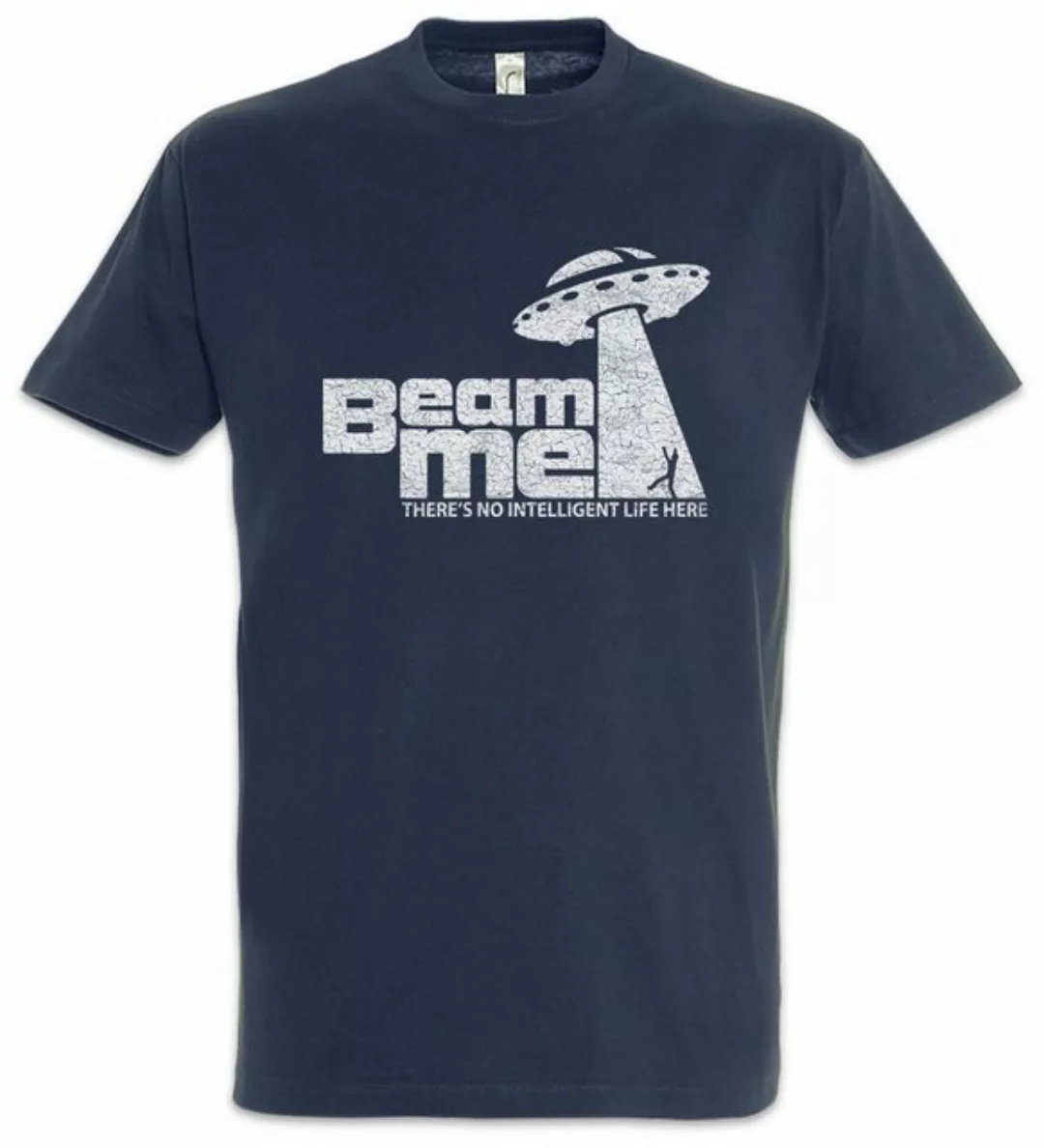 Urban Backwoods Print-Shirt UFO Beam Me Herren T-Shirt Gamer Gaming Games P günstig online kaufen