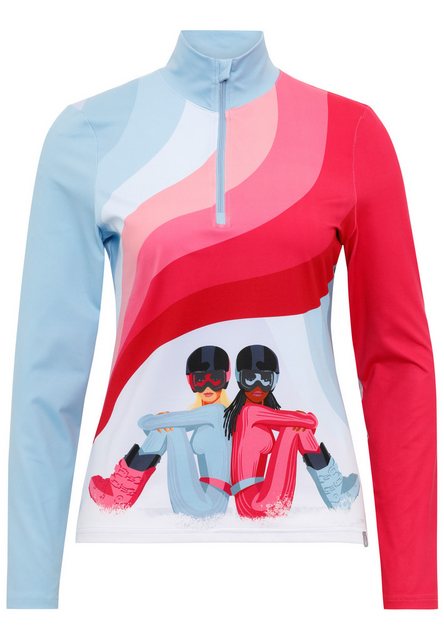 Krimson Klover Langarmshirt Ski Disco Top (1-tlg) günstig online kaufen