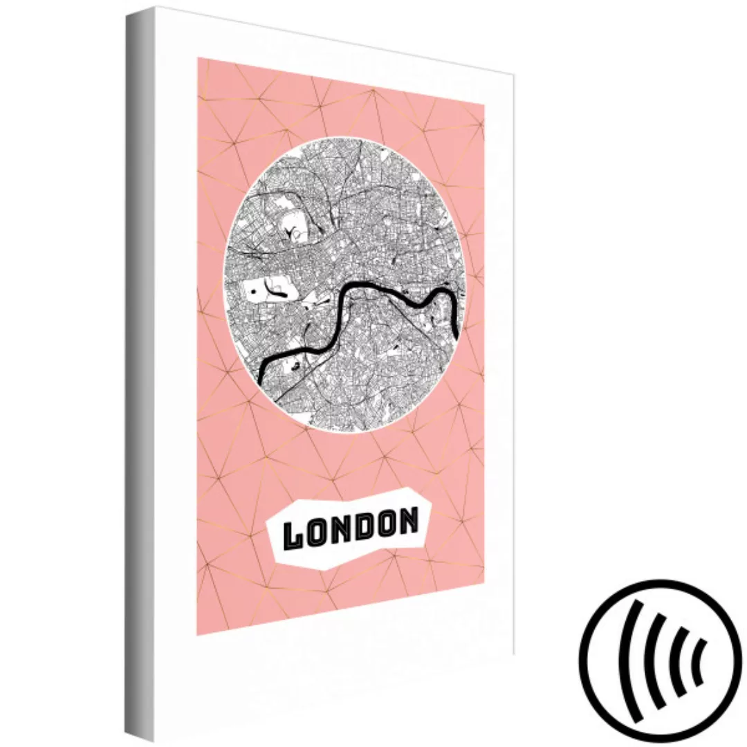 Leinwandbild Central London (1 Part) Vertical XXL günstig online kaufen