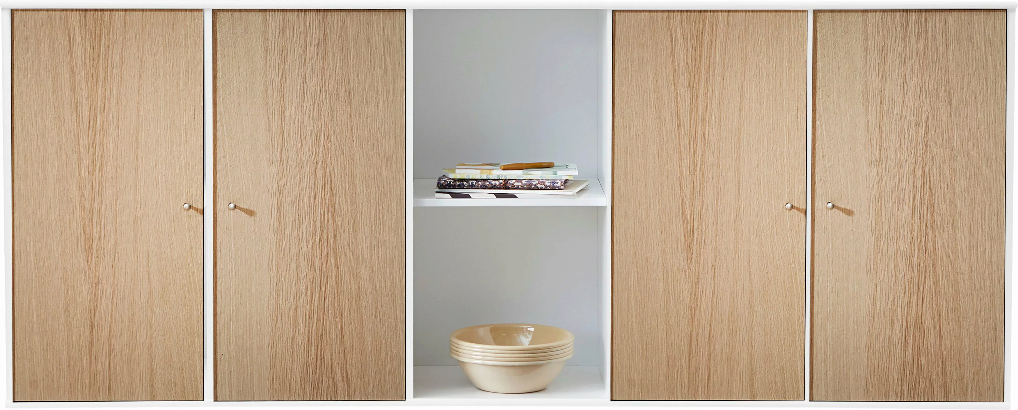 Hammel Furniture Sideboard "Mistral Kubus", mit vier Türen, Wandmontage/ste günstig online kaufen
