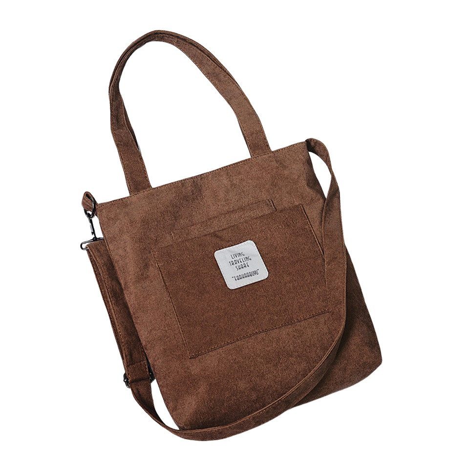 Coonoor Schultertasche Cord Tasche Damen Umhängetasche günstig online kaufen