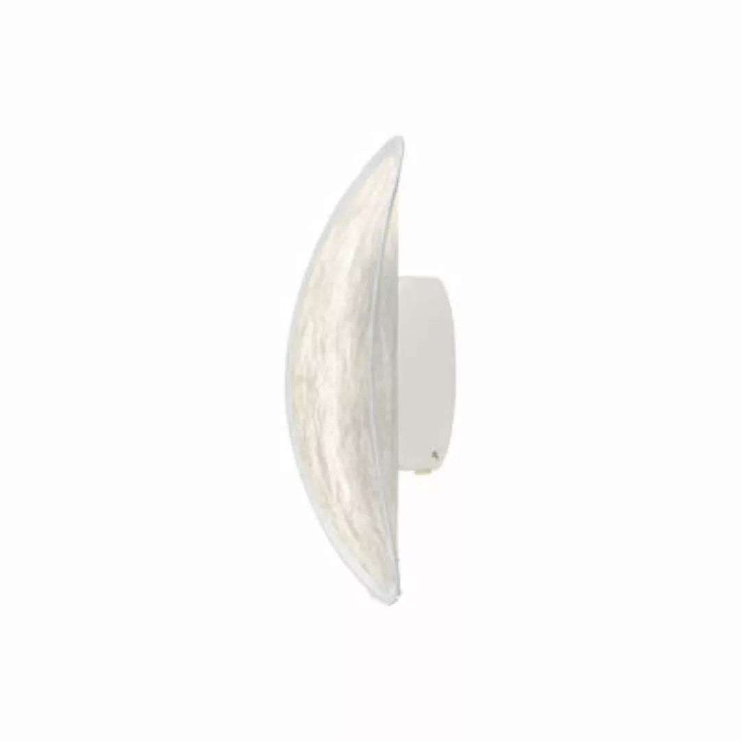 Wandleuchte Tense LED papierfaser weiß / Ø 44 cm - Tyvek - NEW WORKS - Weiß günstig online kaufen