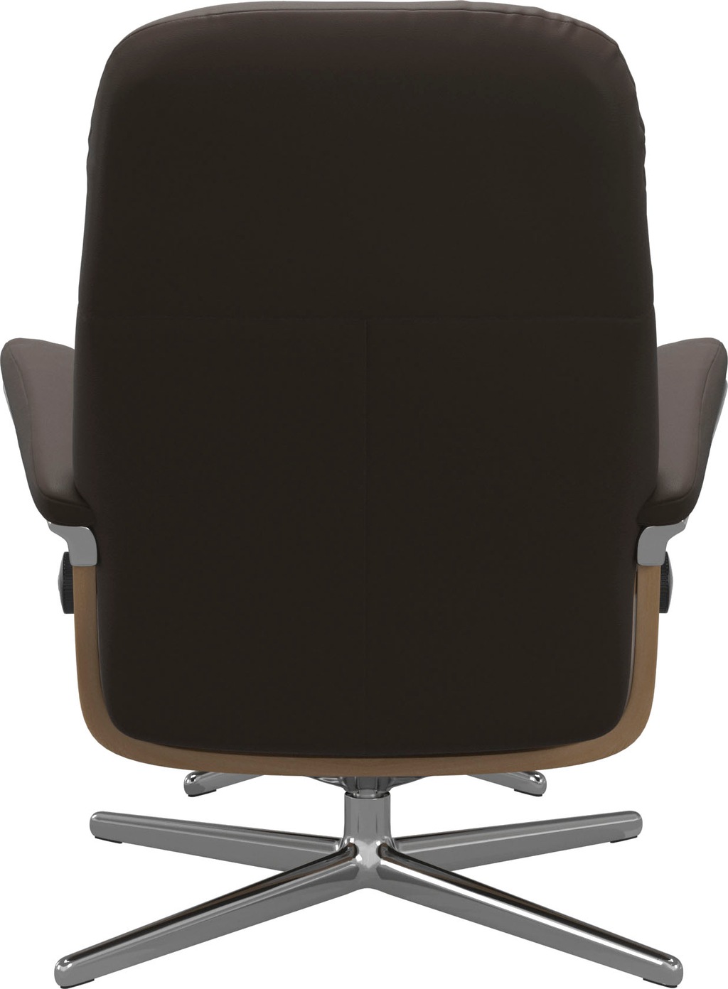 Stressless Fußhocker "Garda", mit Cross Base, Größe M & L, Holzakzent Eiche günstig online kaufen