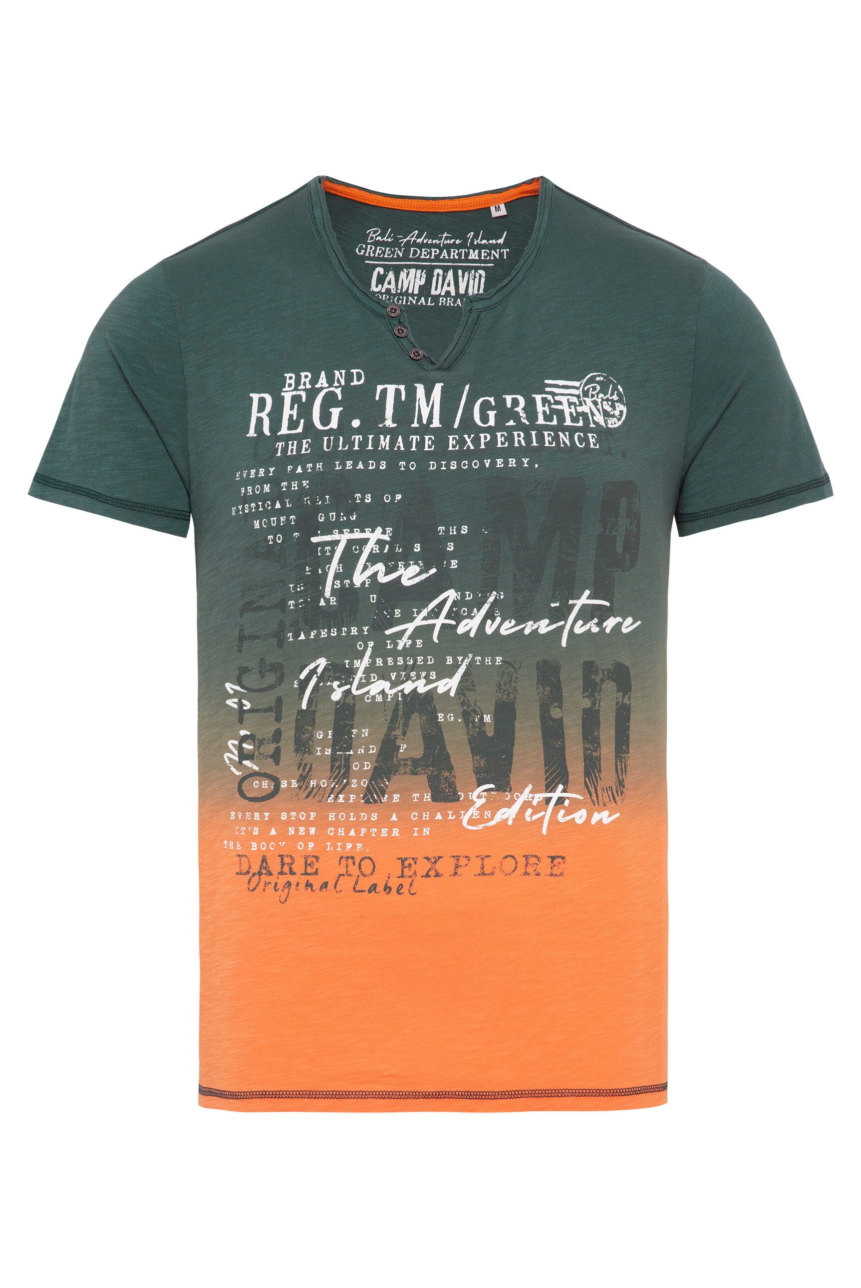 CAMP DAVID Rundhalsshirt, aus Baumwolle günstig online kaufen