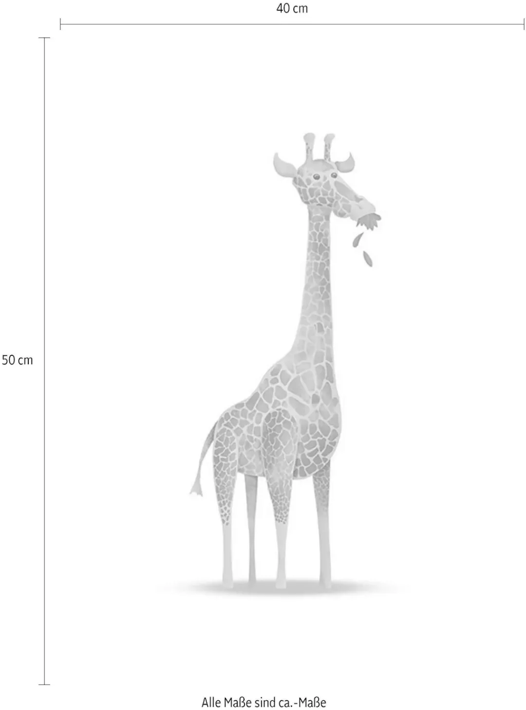 Komar Poster »Cute Animal Giraffe«, Tiere, (1 St.) günstig online kaufen