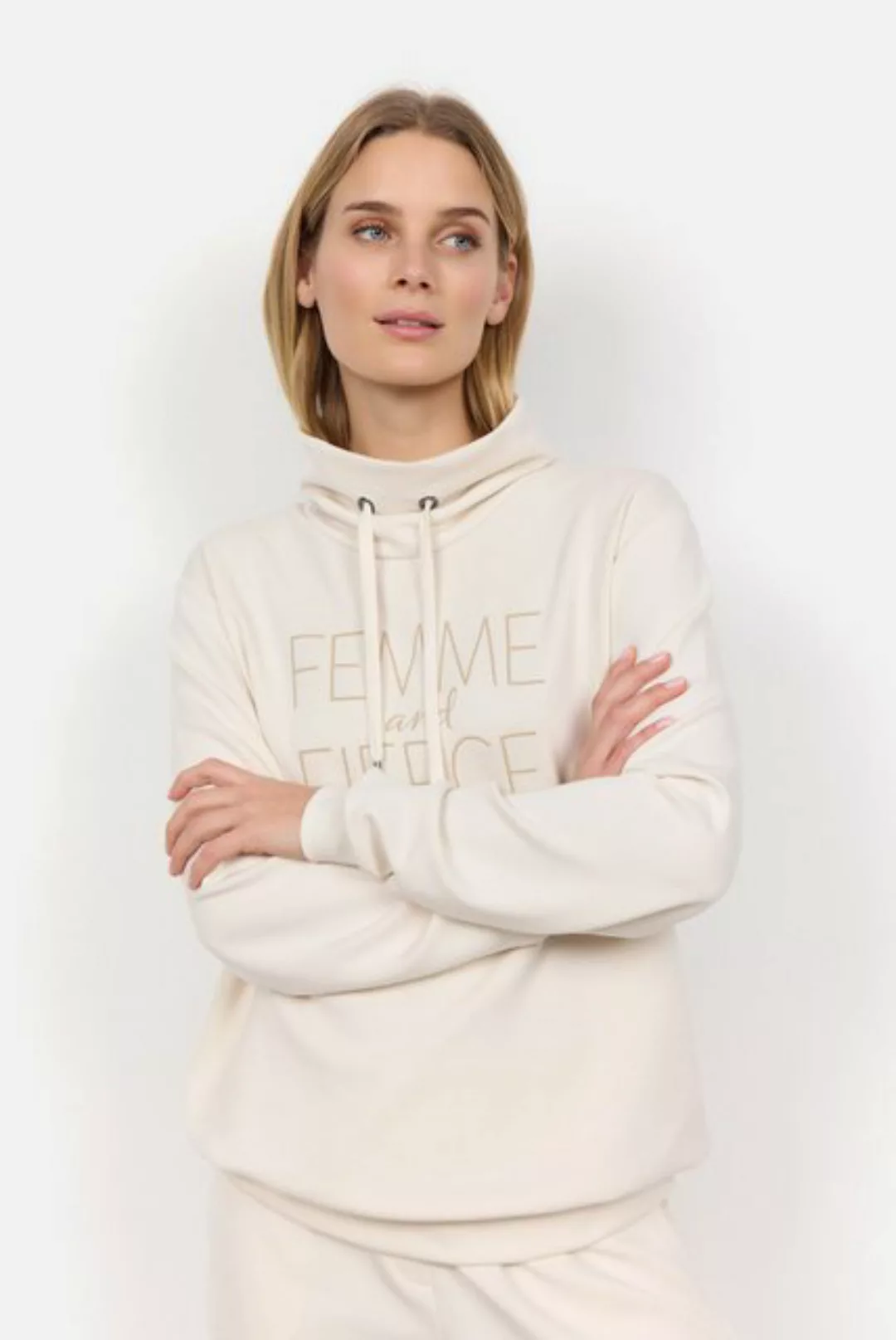 soyaconcept Sweatshirt SC-BANU 170 Pullover mit Schlauchkragen aus super so günstig online kaufen