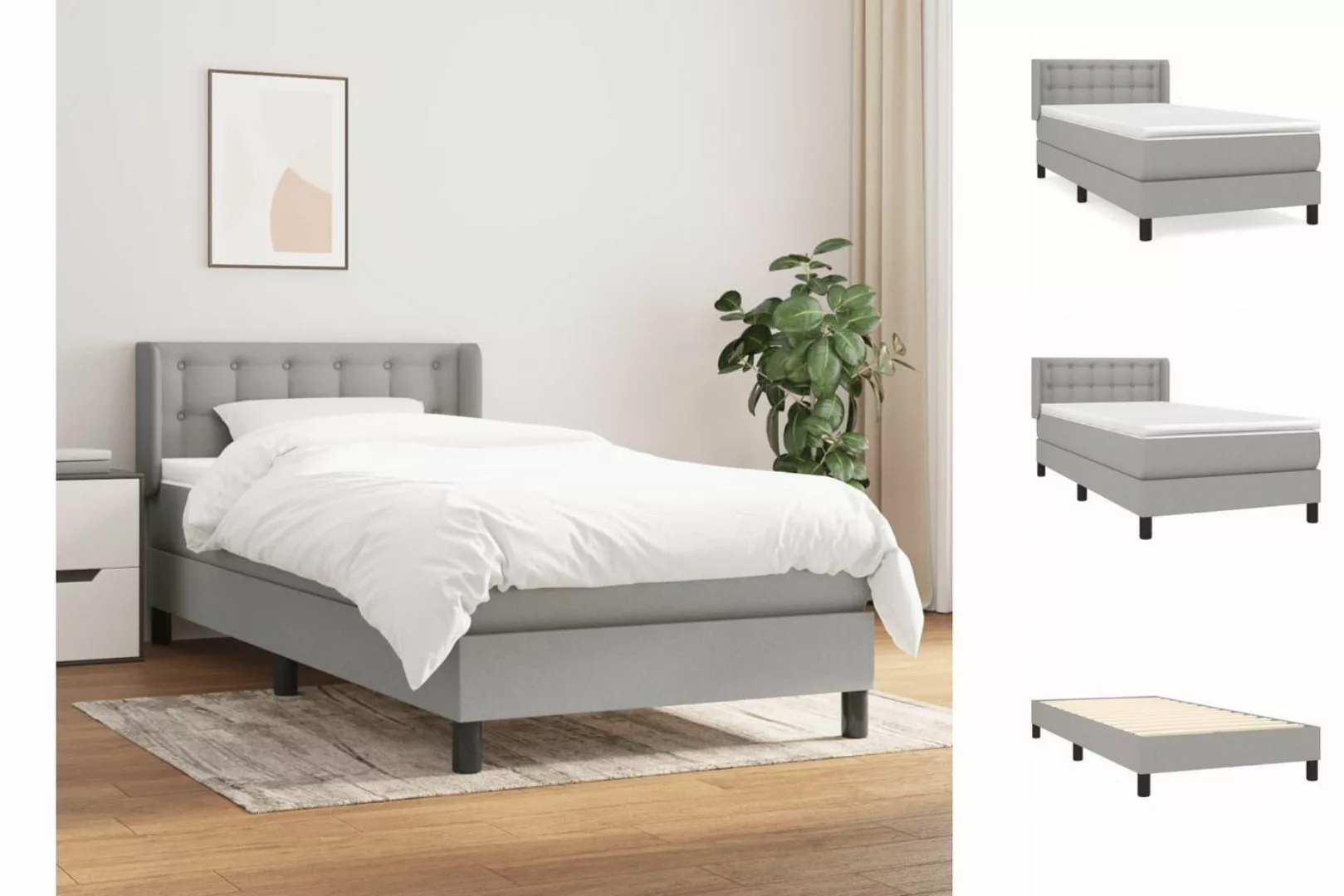 vidaXL Boxspringbett günstig online kaufen