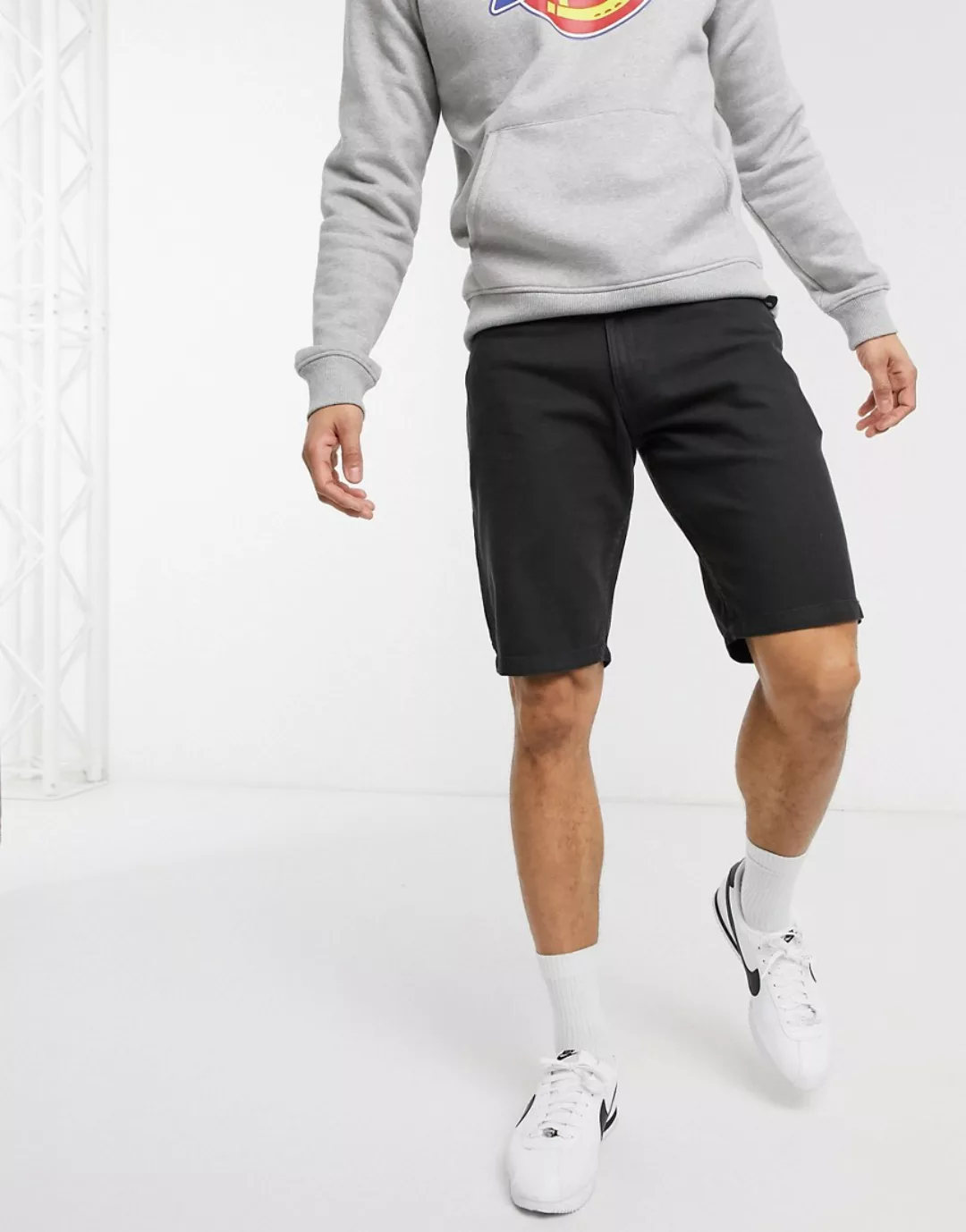 Dickies – Fairdale – Shorts in Schwarz günstig online kaufen
