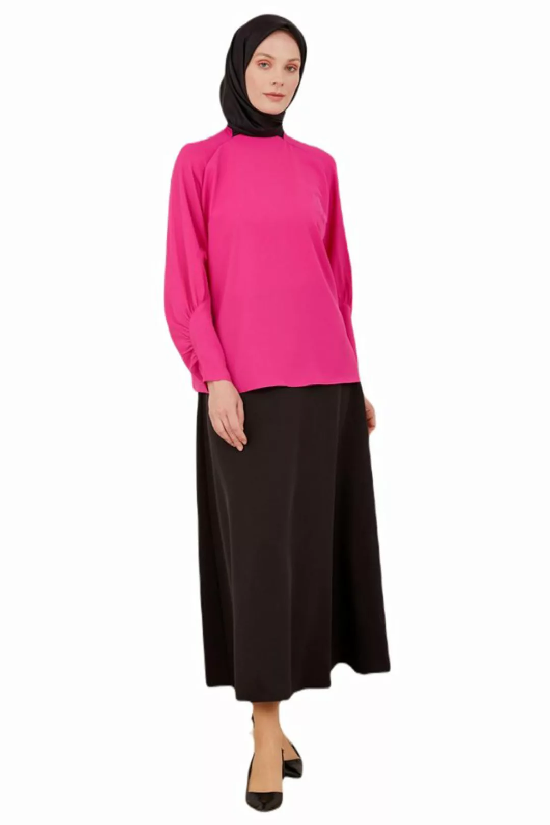 ARMİNE Langarmbluse Armine Damen Bluse, Premium Qualität, Zweifarbig Damen günstig online kaufen