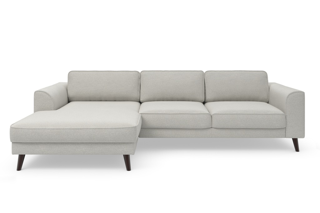 TRENDMANUFAKTUR Ecksofa "Lumber Jack, elegantes Designsofa, zeitlos modern, günstig online kaufen