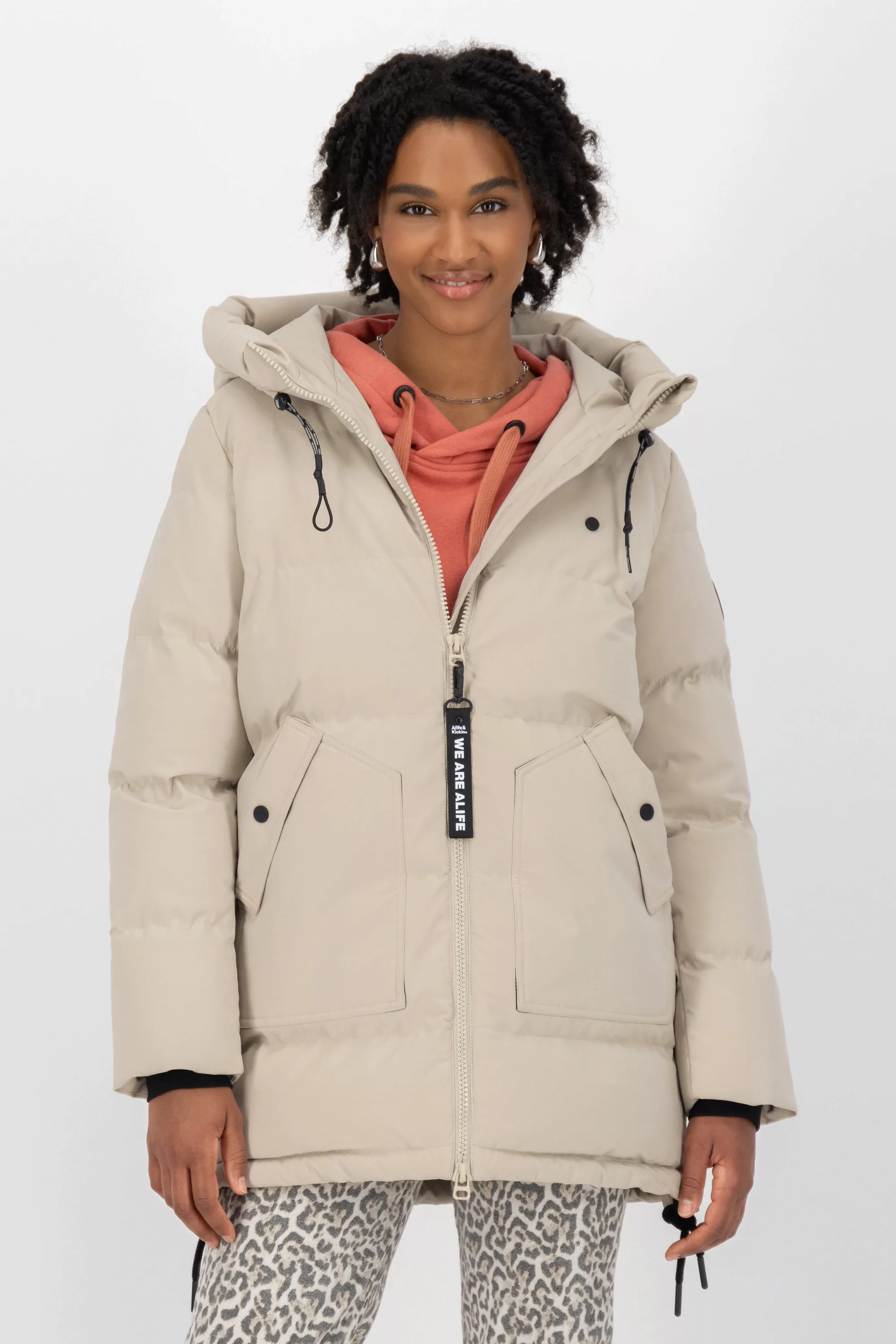 Alife & Kickin Winterjacke "Damen CathyAK A" günstig online kaufen