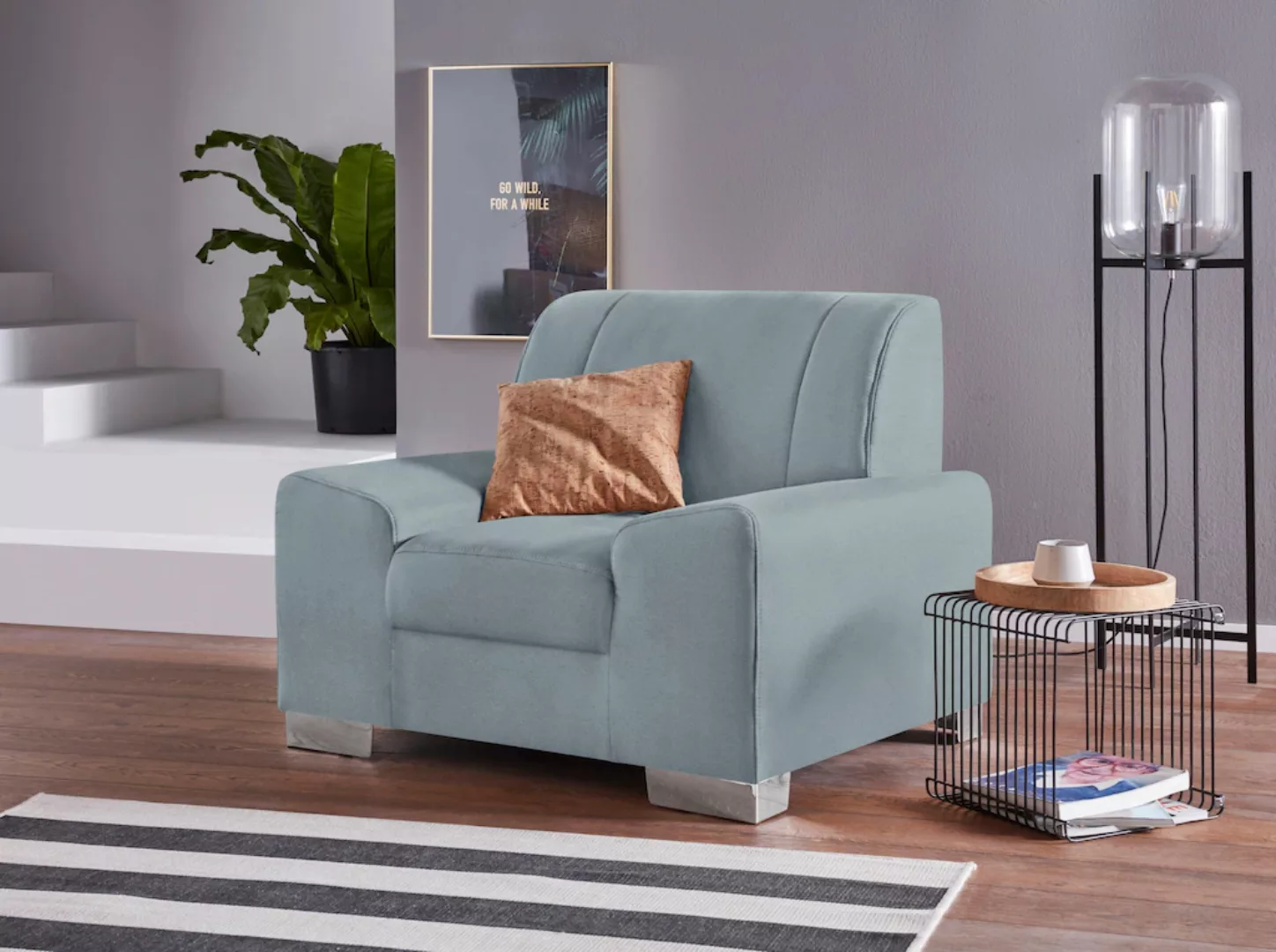 DOMO collection Sessel »Anzio«, wahlweise mit Federkern günstig online kaufen