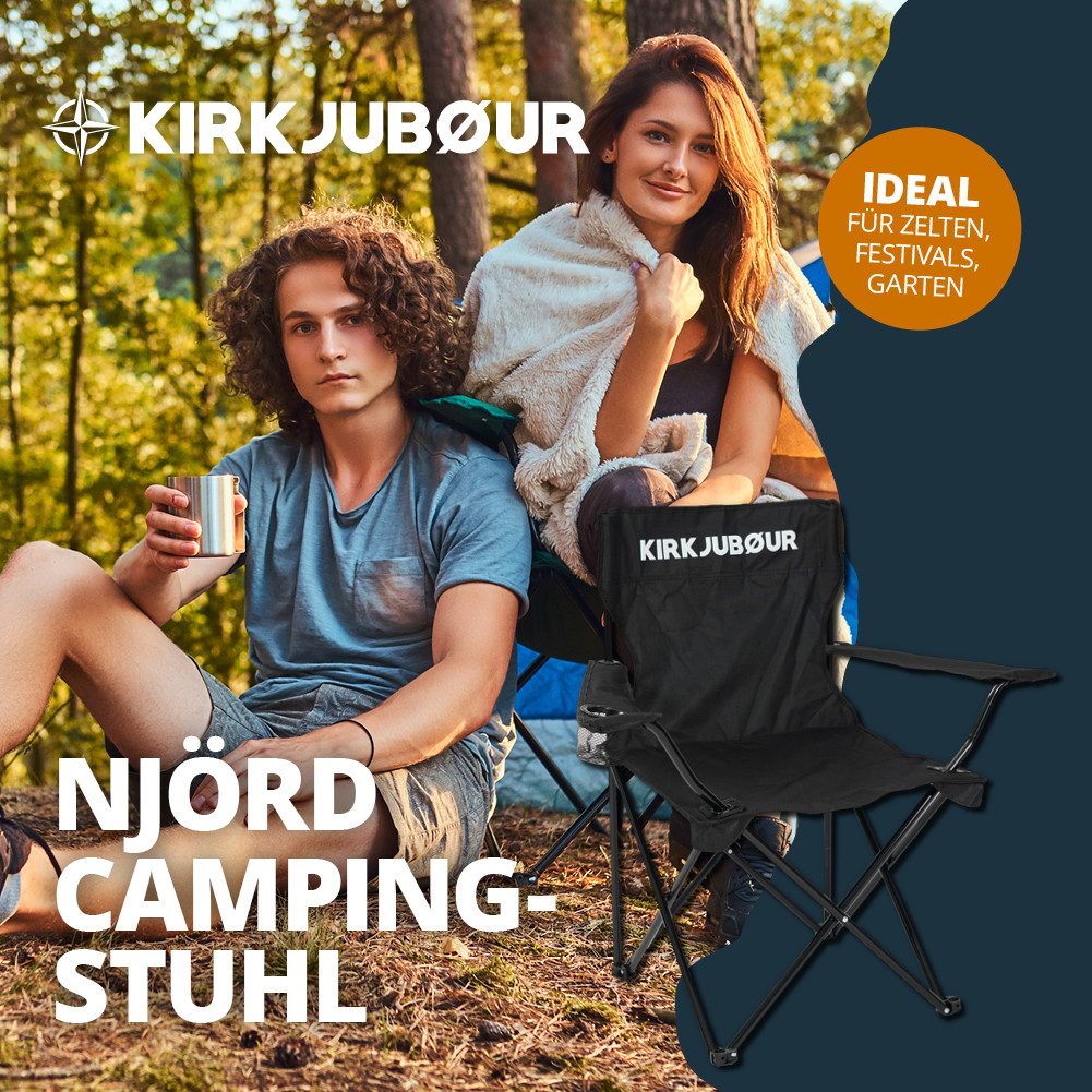 KIRKJUBOUR Campingstuhl "Njörd" günstig online kaufen