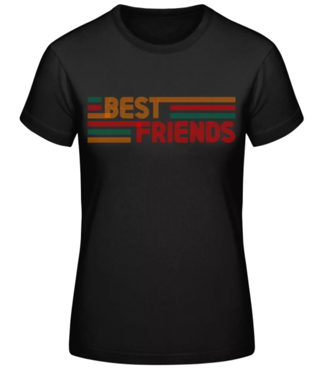 Retro Best Friends · Frauen Basic T-Shirt günstig online kaufen