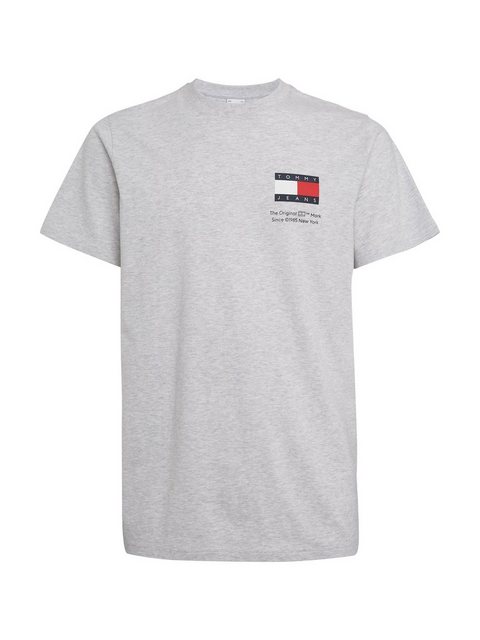 Tommy Jeans T-Shirt TJM SLIM ESSENTIAL FLAG TEE EXT mit Rundhalsausschnitt günstig online kaufen