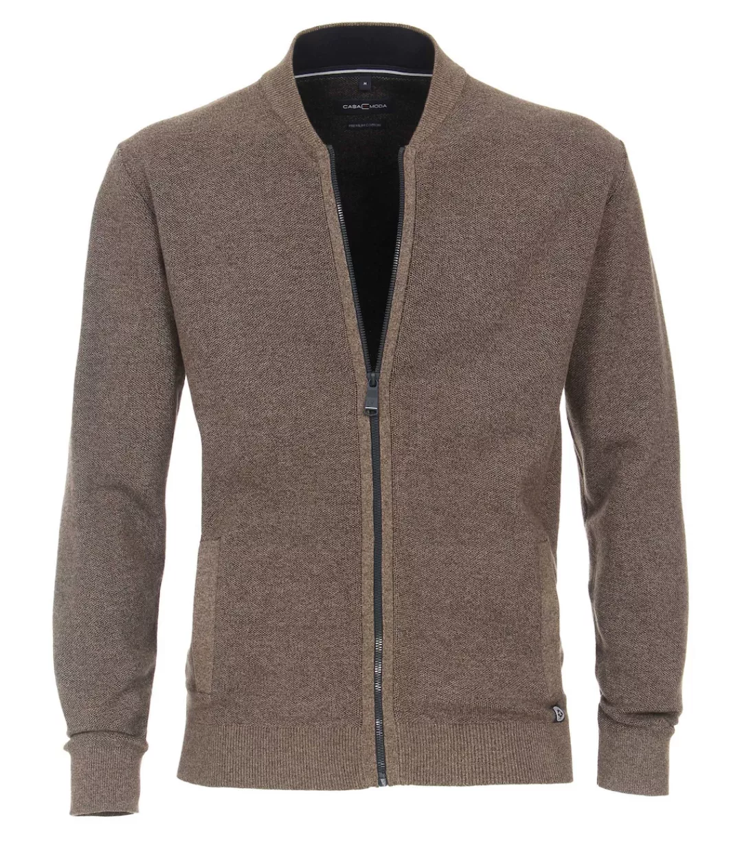 CASAMODA Cardigan – modischer Männer Cardigan mit Zip günstig online kaufen